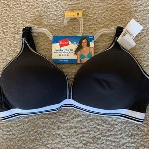 Hanes Cottony Soft Wireless Bra
